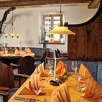 restaurace Hüttenschänke i Hotel Saigerhütte