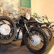Motorradmuseum Augustusburg mit Beiwagen